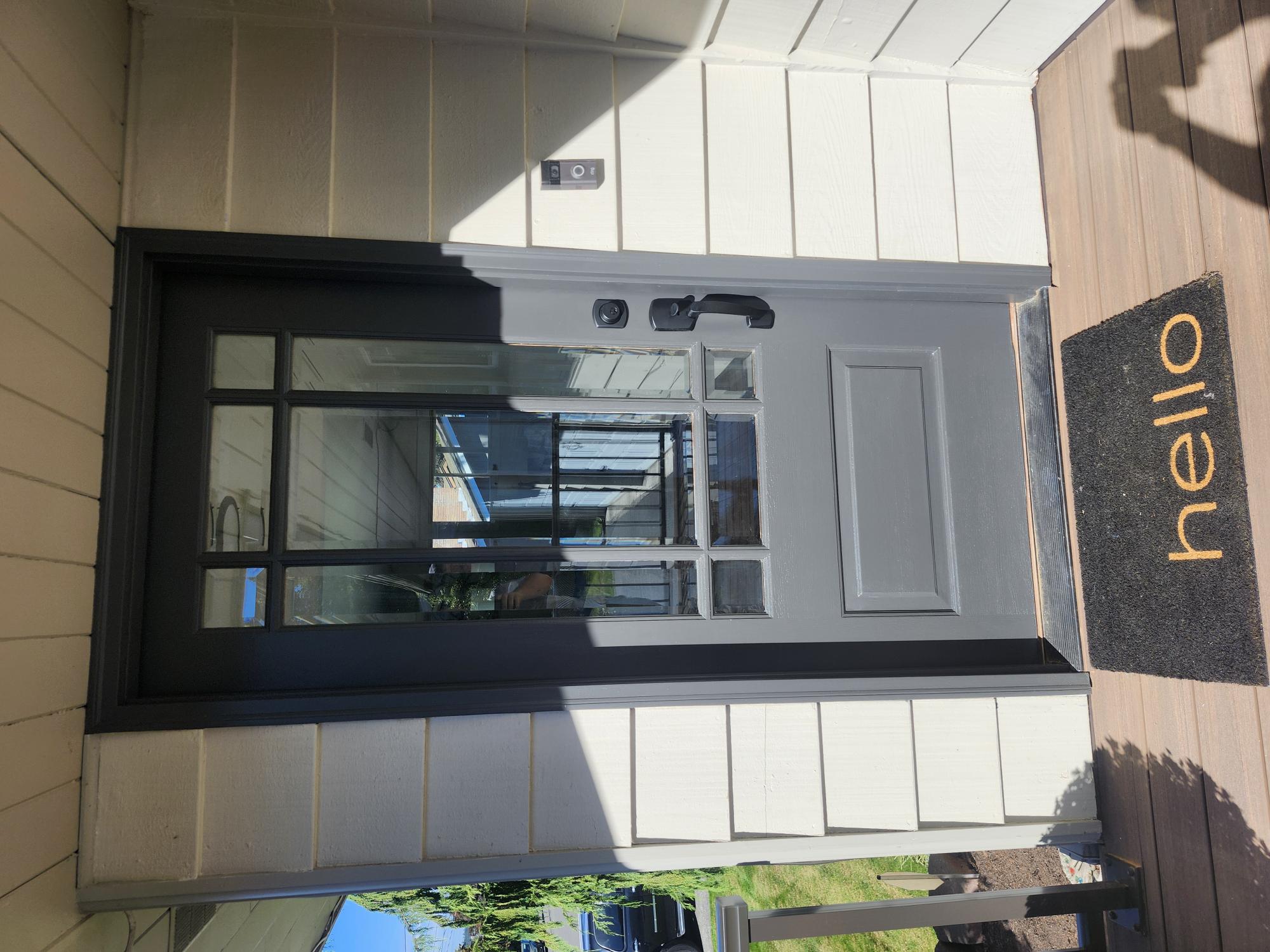 Exterior Door Painting - arlington